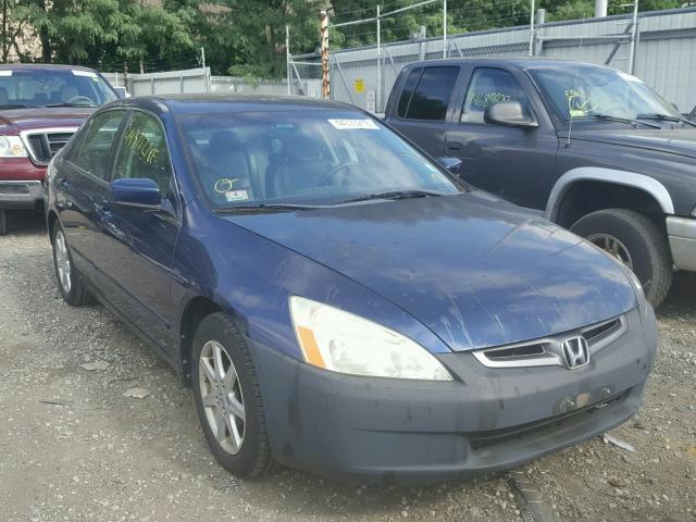 1HGCM66583A072474 - 2003 HONDA ACCORD BLUE photo 1