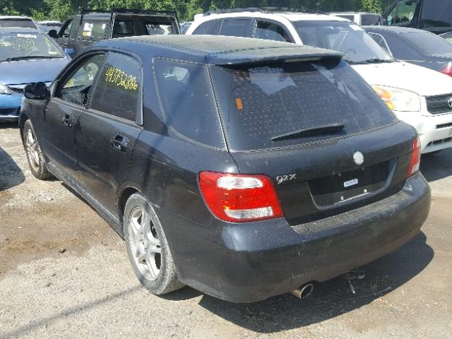 JF4GG22615H055307 - 2005 SAAB 9-2 AERO BLACK photo 3