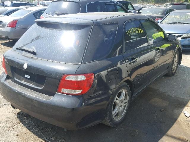 JF4GG22615H055307 - 2005 SAAB 9-2 AERO BLACK photo 4