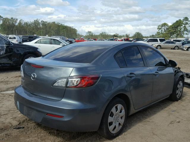 JM1BL1UF1C1630497 - 2012 MAZDA 3 I GREEN photo 4