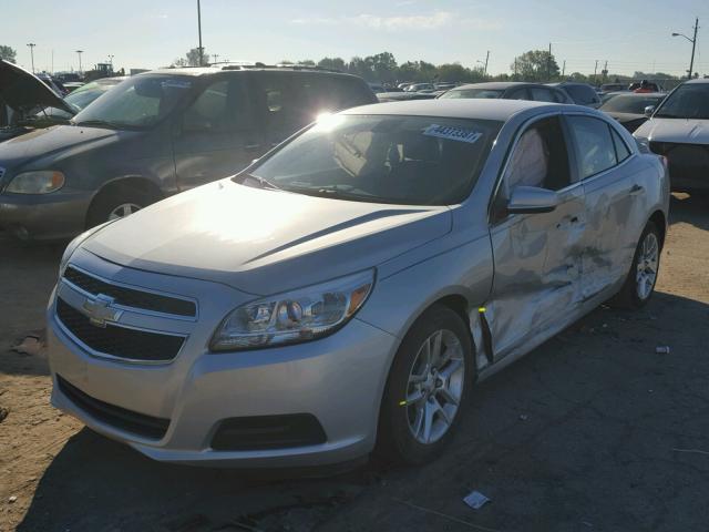1G11D5RR2DF115198 - 2013 CHEVROLET MALIBU 1LT SILVER photo 2