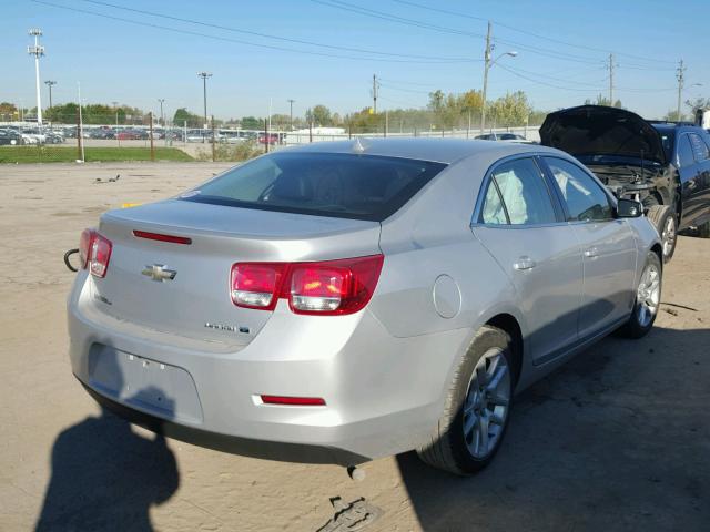 1G11D5RR2DF115198 - 2013 CHEVROLET MALIBU 1LT SILVER photo 4