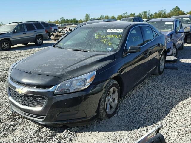 1G11B5SL9EF136014 - 2014 CHEVROLET MALIBU LS BLACK photo 2