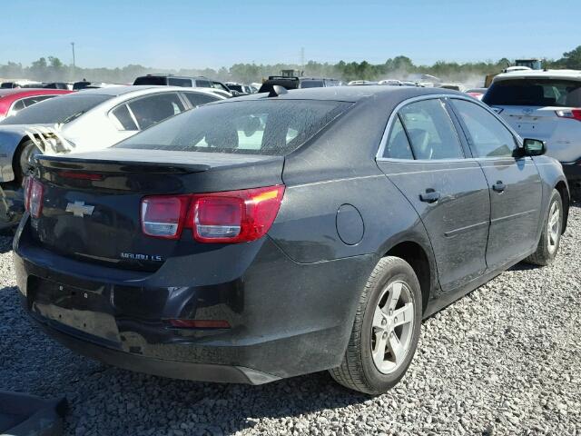 1G11B5SL9EF136014 - 2014 CHEVROLET MALIBU LS BLACK photo 4