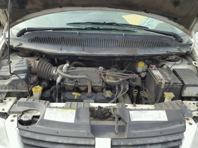 1D4GP24R15B272196 - 2005 DODGE GRAND CARA WHITE photo 7