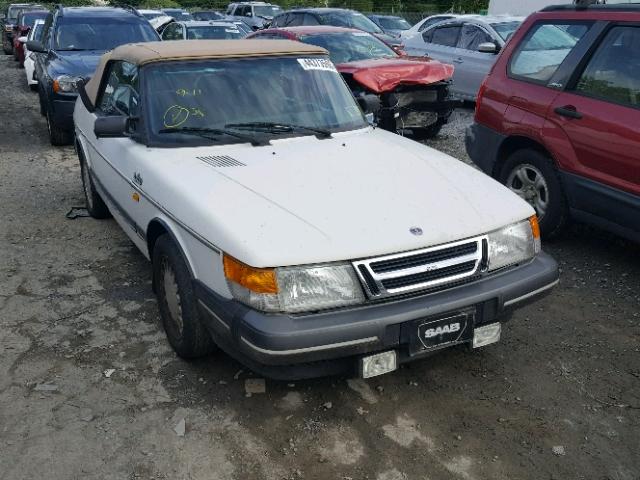 YS3AT76L1J7025335 - 1988 SAAB 900 WHITE photo 1