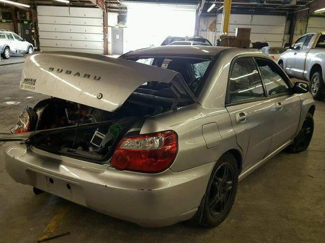 JF1GD67535H500305 - 2005 SUBARU IMPREZA RS SILVER photo 6