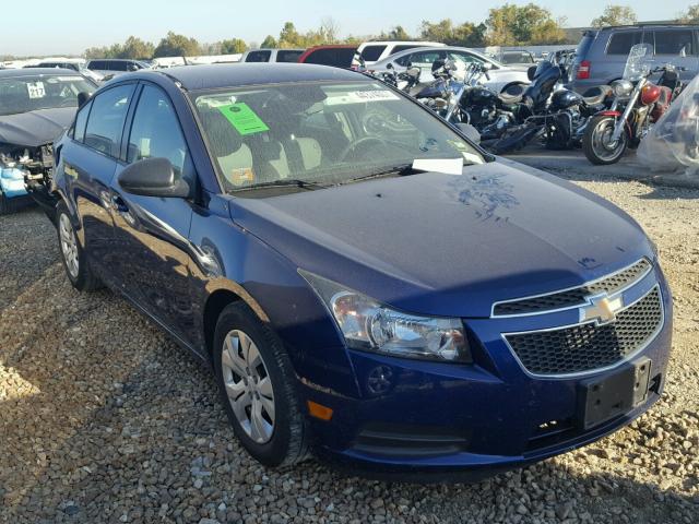 1G1PA5SH3D7297394 - 2013 CHEVROLET CRUZE LS BLUE photo 1