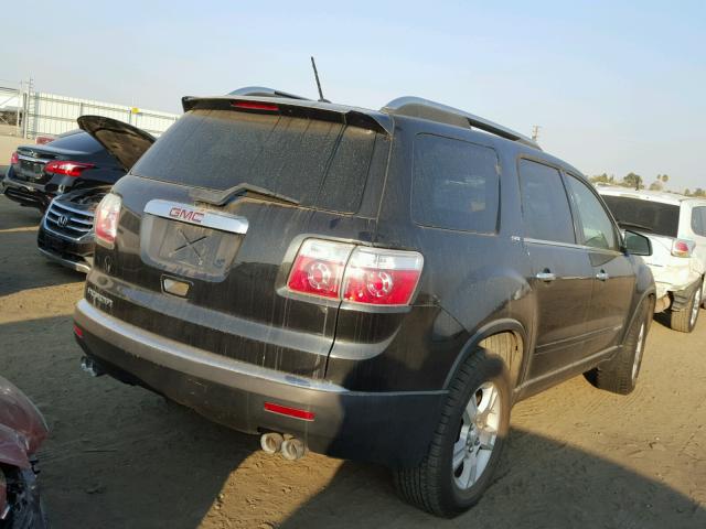 1GKER23708J128166 - 2008 GMC ACADIA SLT BLACK photo 4