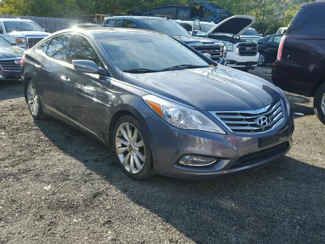 KMHFH4JG9DA281006 - 2013 HYUNDAI AZERA GRAY photo 1