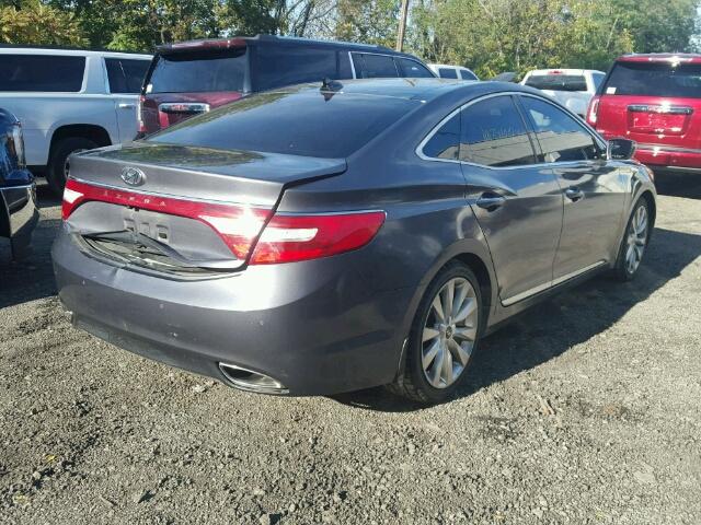 KMHFH4JG9DA281006 - 2013 HYUNDAI AZERA GRAY photo 4