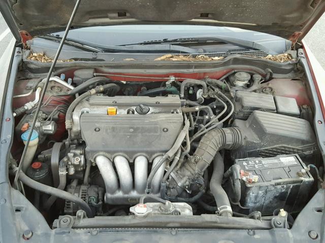 1HGCM717X3A027938 - 2003 HONDA ACCORD EX RED photo 7