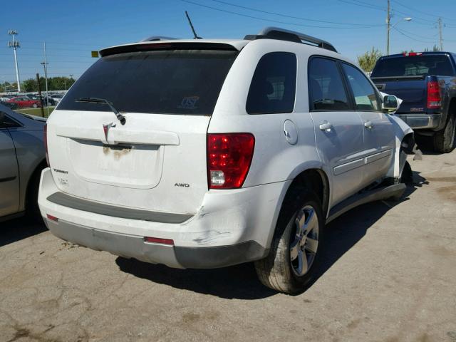 2CKDL73F576017159 - 2007 PONTIAC TORRENT WHITE photo 4