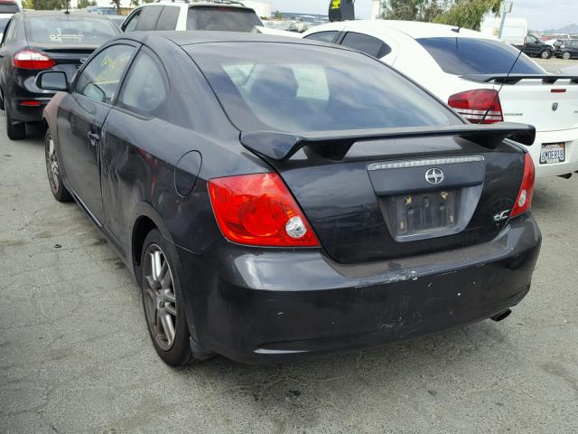 JTKDE177760097906 - 2006 TOYOTA SCION TC 黑色 照片 3