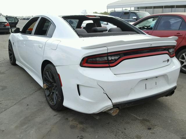 2C3CDXL92GH354505 - 2016 DODGE CHARGER SR WHITE photo 3