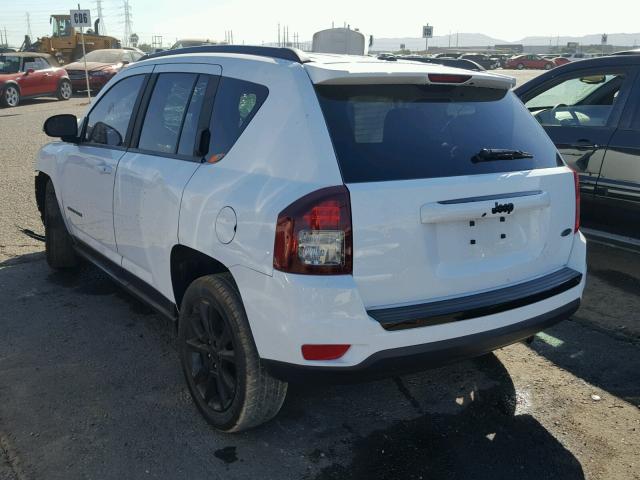 1C4NJCBA5FD400647 - 2015 JEEP COMPASS SP WHITE photo 3