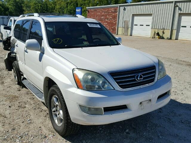 JTJBT20X680152785 - 2008 LEXUS GX 470 WHITE photo 1