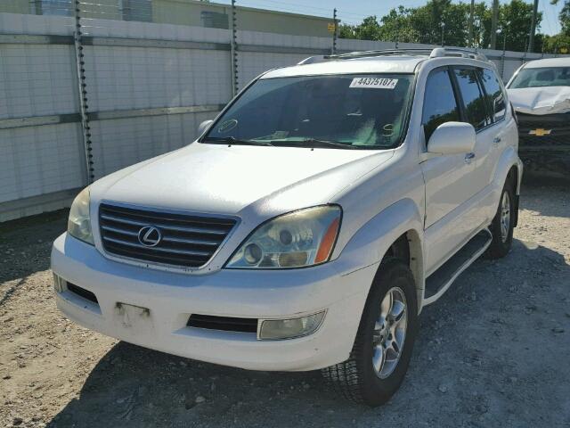 JTJBT20X680152785 - 2008 LEXUS GX 470 WHITE photo 2