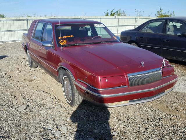 1C3XV66R4PD181409 - 1993 CHRYSLER NEW YORKER 栗色 照片 1
