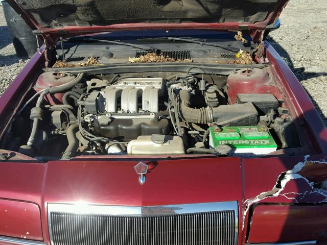 1C3XV66R4PD181409 - 1993 CHRYSLER NEW YORKER 栗色 照片 7