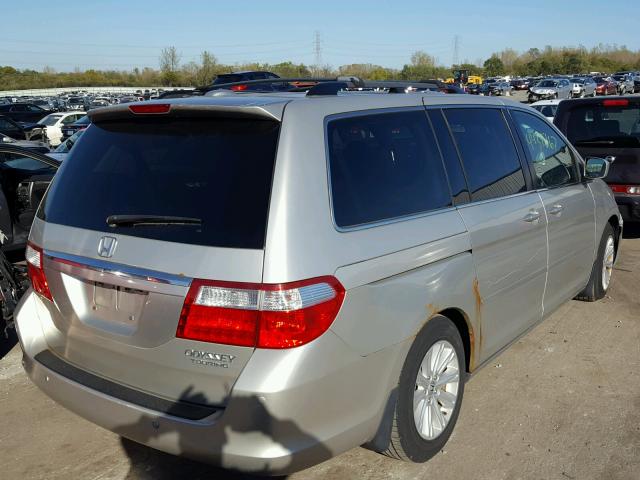 5FNRL38815B068410 - 2005 HONDA ODYSSEY TO GRAY photo 4