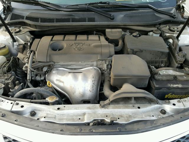 4T1BF3EK1BU765647 - 2011 TOYOTA CAMRY BASE SILVER photo 7