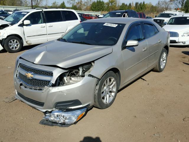 1G11C5SA3DF341077 - 2013 CHEVROLET MALIBU 1LT TAN photo 2