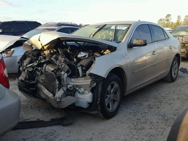1G11B5SL9EF111128 - 2014 CHEVROLET MALIBU LS SILVER photo 2