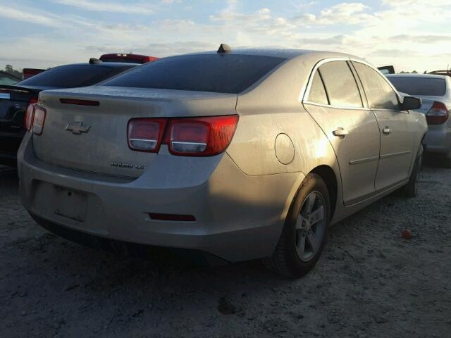 1G11B5SL9EF111128 - 2014 CHEVROLET MALIBU LS SILVER photo 4
