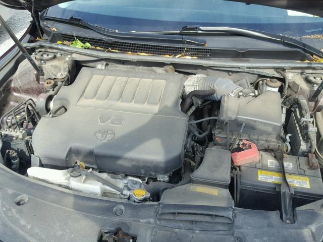 4T1BK1EB1EU088619 - 2014 TOYOTA AVALON BAS BURGUNDY photo 7