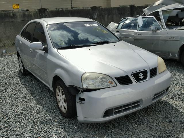 KL5JD56Z85K183628 - 2005 SUZUKI FORENZA GRAY photo 1