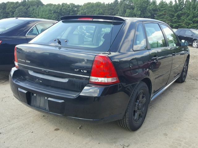 1G1ZU64825F338625 - 2005 CHEVROLET MALIBU MAX 黑色 照片 4