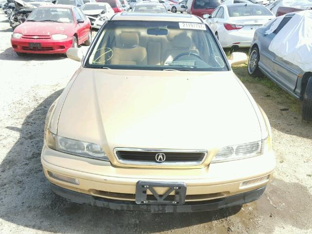 JH4KA757XMC015399 - 1991 ACURA LEGEND LS ოქროსფერი ფოტო 9