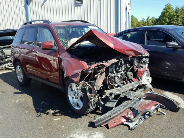 JF2SH63609G758351 - 2009 SUBARU FORESTER MAROON photo 1