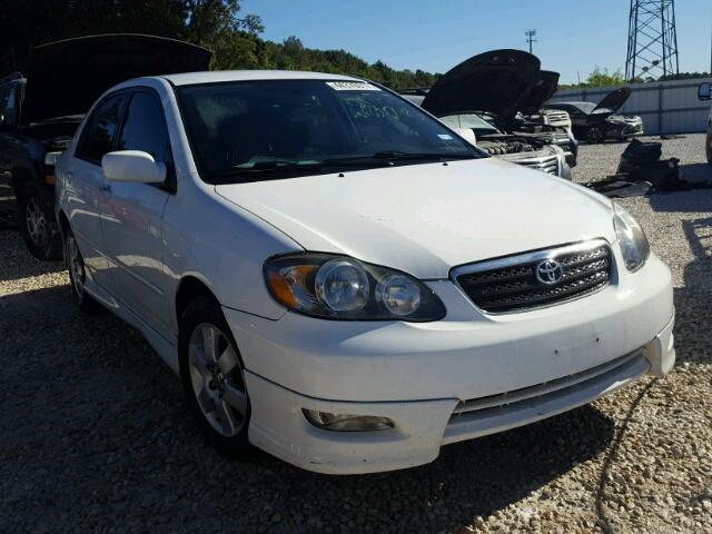 1NXBR32E65Z537556 - 2005 TOYOTA COROLLA CE WHITE photo 1