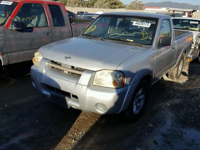 1N6DD21S31C358868 - 2001 NISSAN FRONTIER X SILVER photo 2