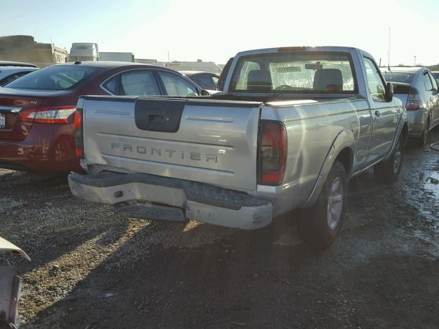 1N6DD21S31C358868 - 2001 NISSAN FRONTIER X SILVER photo 4