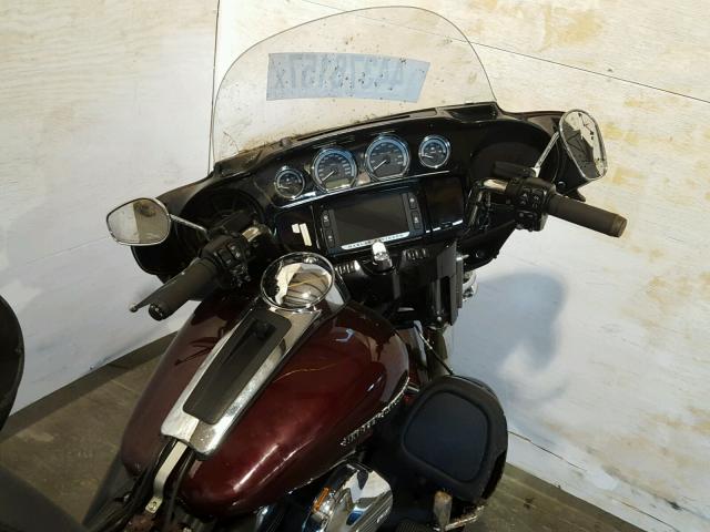 1HD1KEL18EB650995 - 2014 HARLEY-DAVIDSON FLHTK ELEC MAROON photo 5