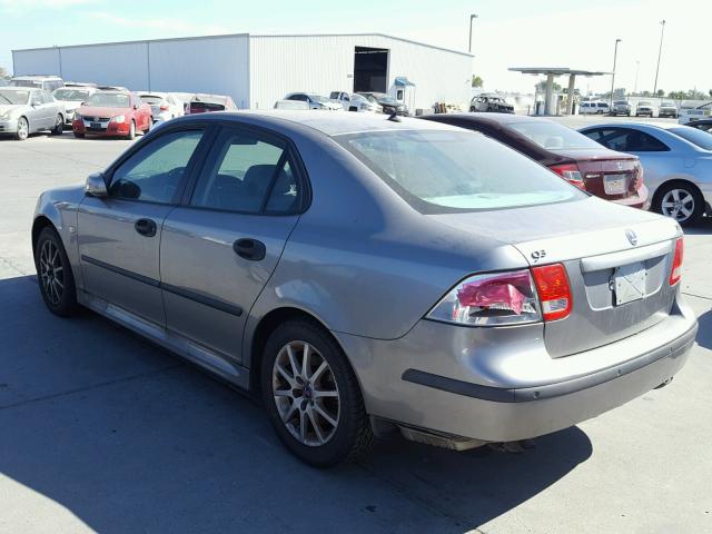 YS3FD49Y731047225 - 2003 SAAB 9-3 ARC GRAY photo 3