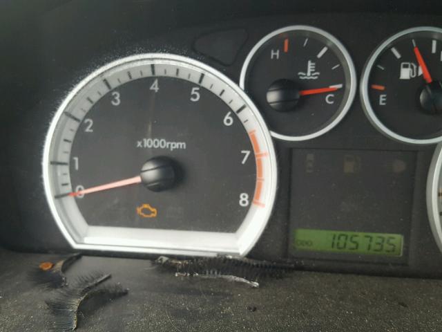 KL1TD56E19B389953 - 2009 CHEVROLET AVEO LS BLUE photo 8