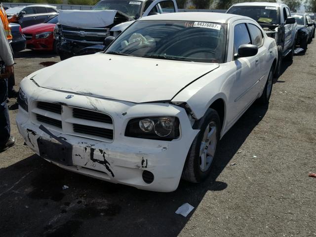 2B3KA43D89H536765 - 2009 DODGE CHARGER WHITE photo 2