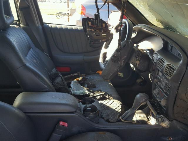 1G2WP52KX2F171649 - 2002 PONTIAC GRAND PRIX Qırmızı foto 5