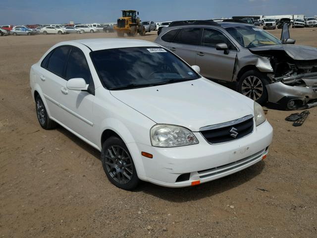 KL5JD56Z98K311945 - 2008 SUZUKI FORENZA BA WHITE photo 1