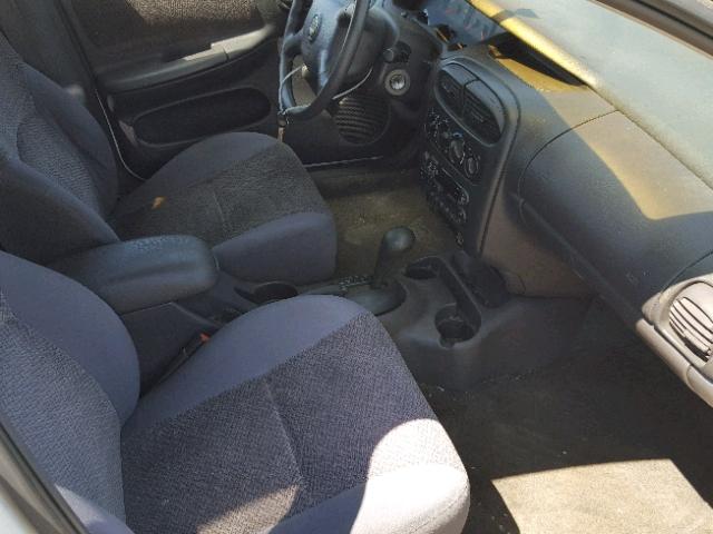 1P3ES46C6YD565382 - 2000 PLYMOUTH NEON BASE WHITE photo 5