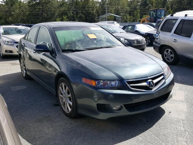 JH4CL96897C004562 - 2007 ACURA TSX GREEN photo 1