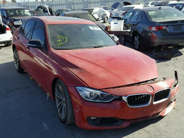 WBA3A5G51FNS85471 - 2015 BMW 328 I RED photo 1