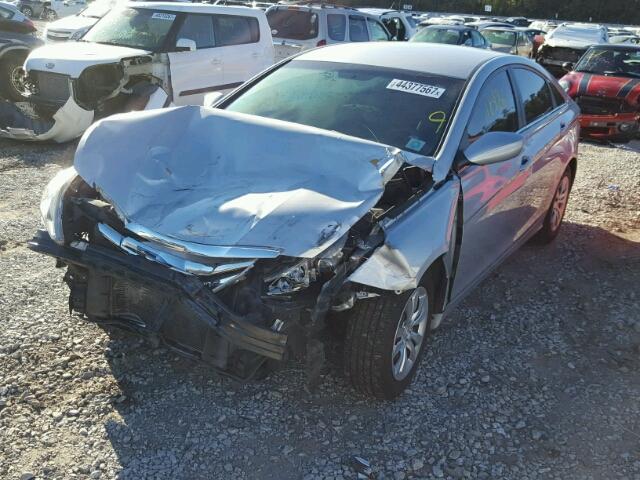 5NPEB4AC9CH337189 - 2012 HYUNDAI SONATA GLS SILVER photo 2