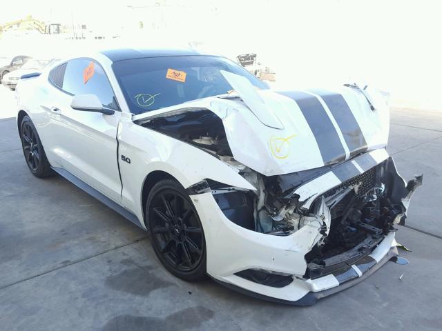 1FA6P8CF7G5225930 - 2016 FORD MUSTANG GT WHITE photo 1