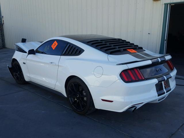 1FA6P8CF7G5225930 - 2016 FORD MUSTANG GT WHITE photo 3