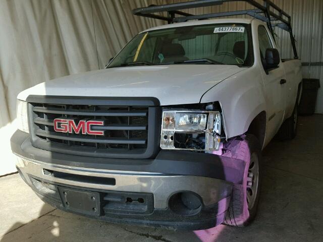 1GTN1TE07DZ167647 - 2013 GMC SIERRA WHITE photo 2